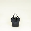 Hermes Monochrome Picotin Lock 18 Bag W/ Twilly