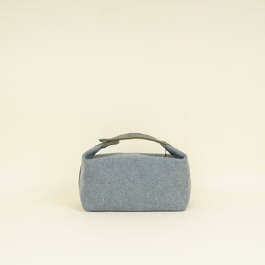 Hermes Blue Abysse Bride-a-Brac H Large Natte Case