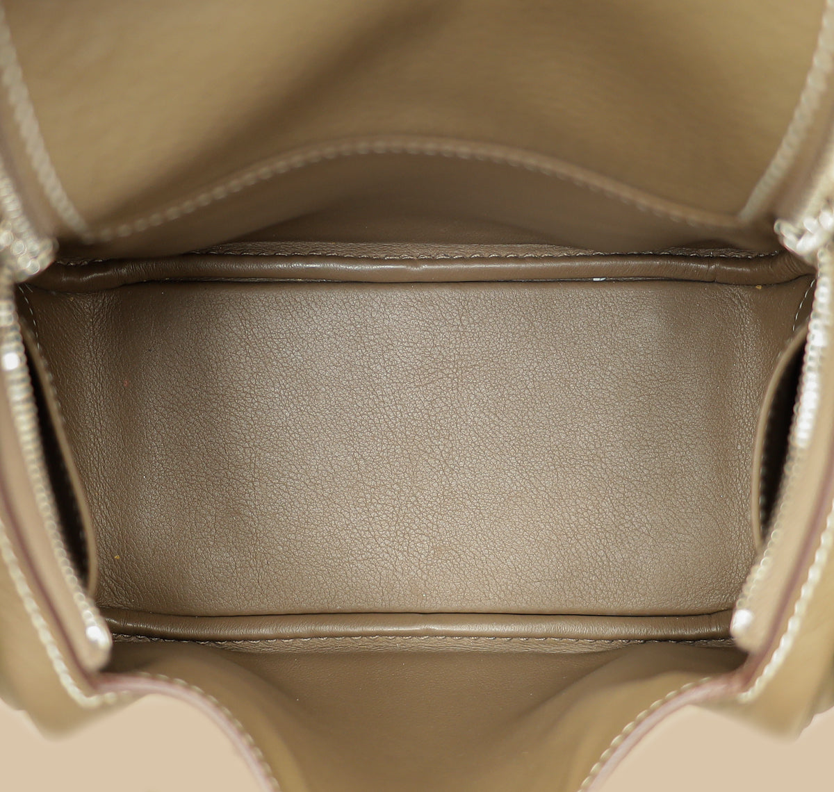 Hermes Etoupe Mini Lindy Bag