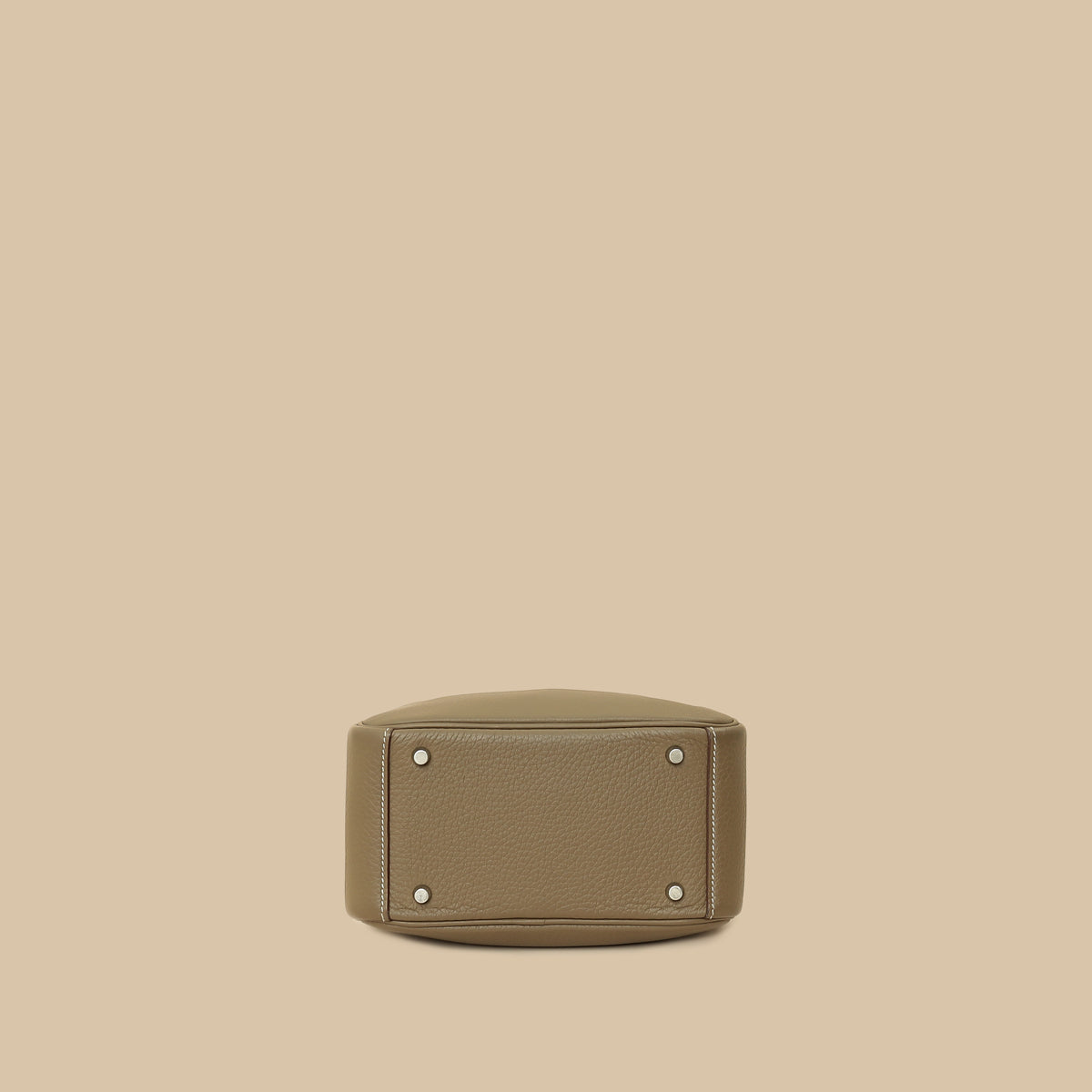 Hermes Etoupe Mini Lindy Bag