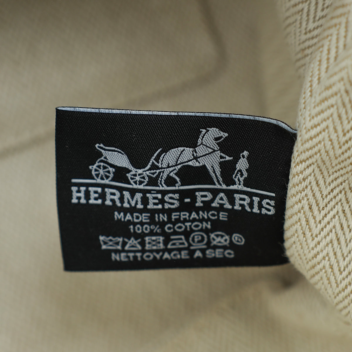 Hermes Naturel Bride-A-Brac Case Large Model Pouch