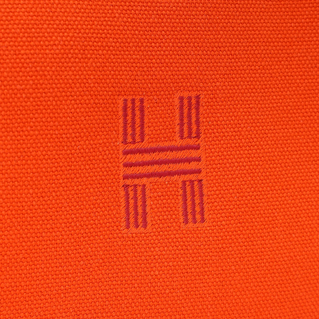 Hermes Orange Feu Bride-a-Brac Large Case