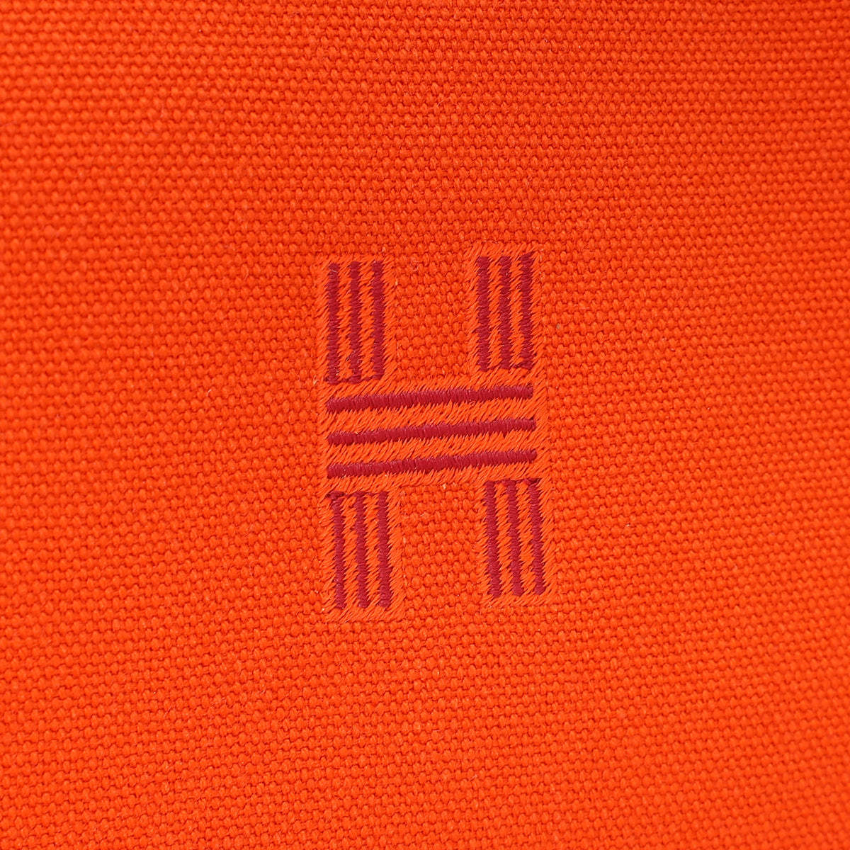 Hermes Orange Feu Bride-a-Brac Large Case
