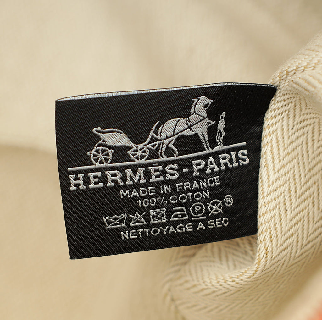 Hermes Orange Feu Bride-a-Brac Large Case