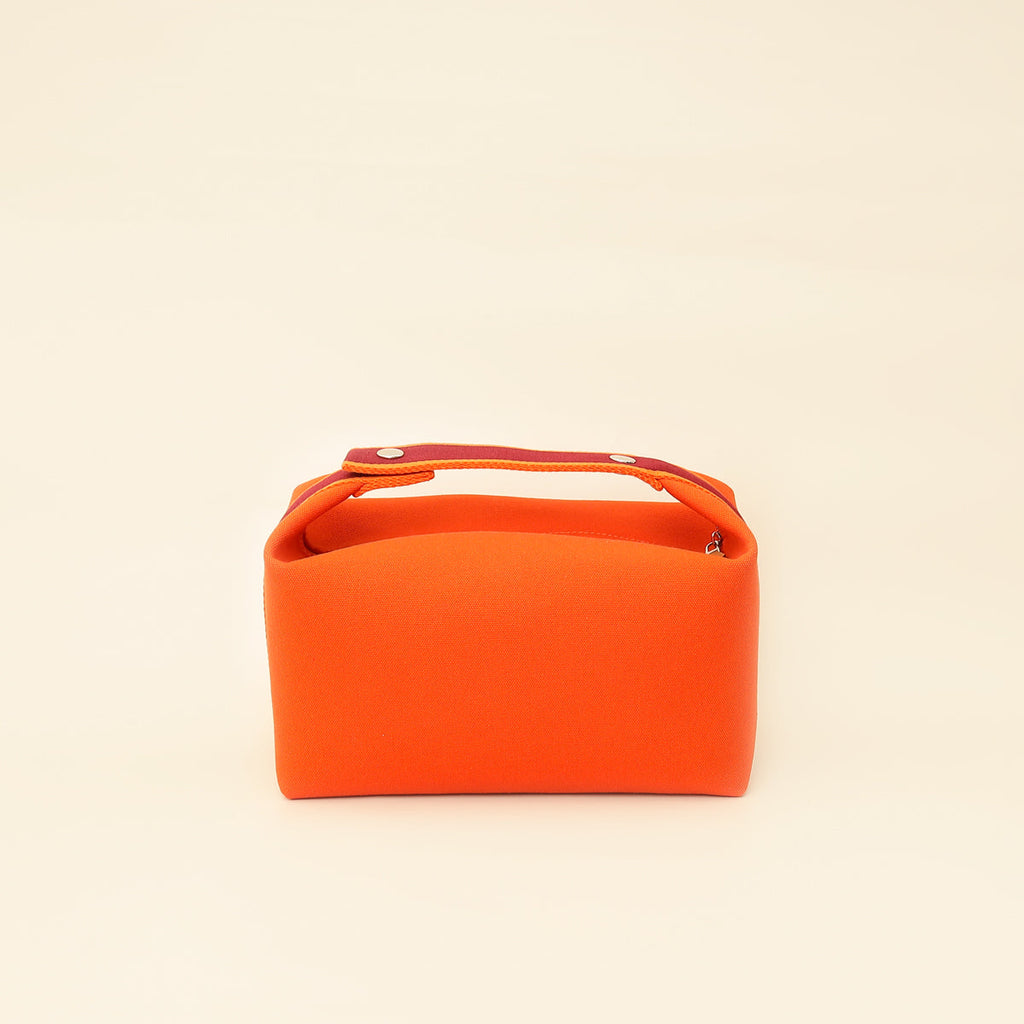Hermes Orange Feu Bride-a-Brac Large Case