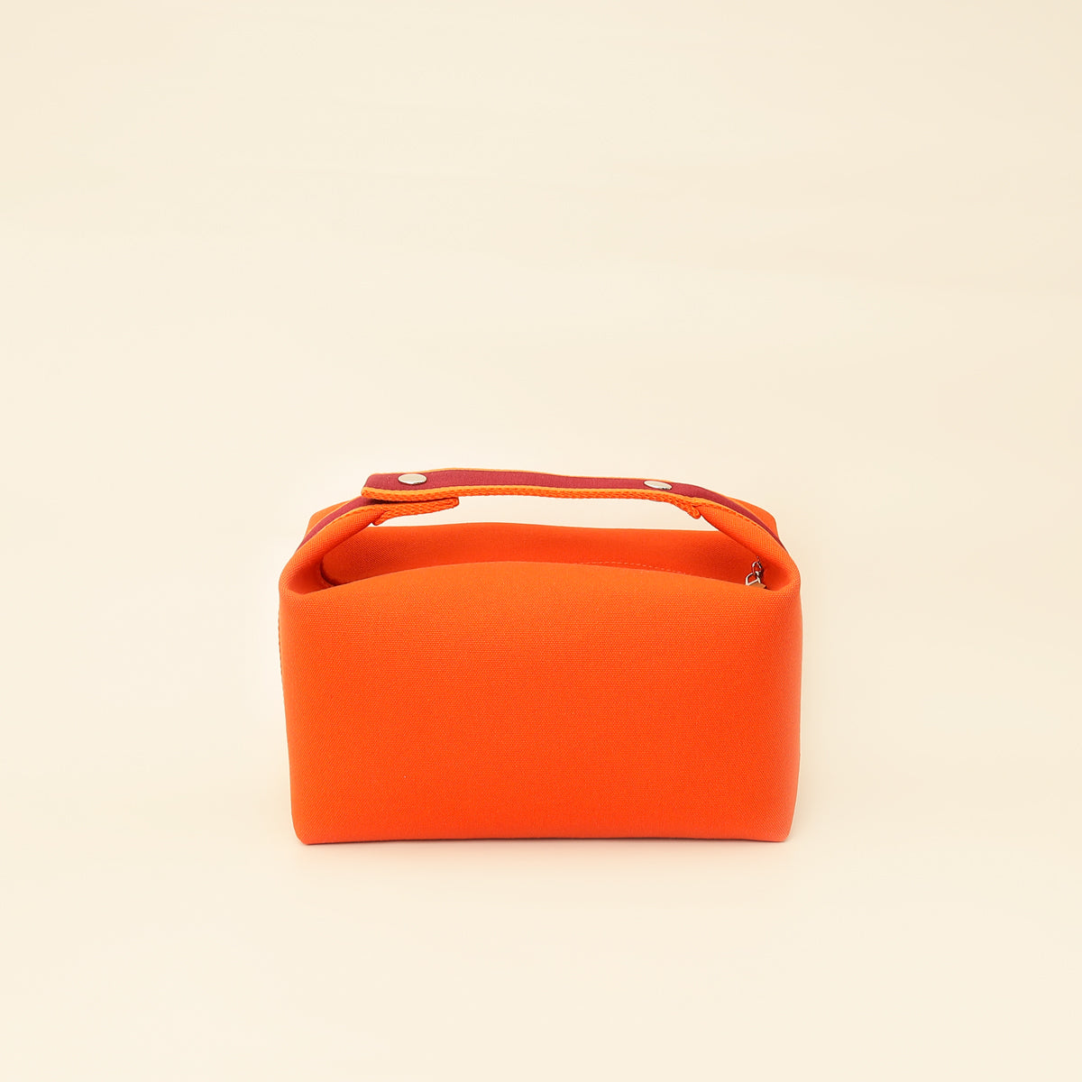 Hermes Orange Feu Bride-a-Brac Large Case
