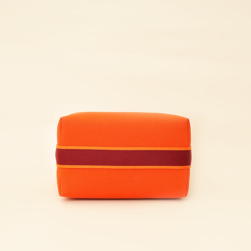 Hermes Orange Feu Bride-a-Brac Large Case