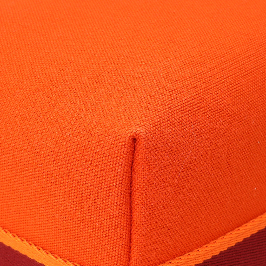 Hermes Orange Feu Bride-a-Brac Large Case