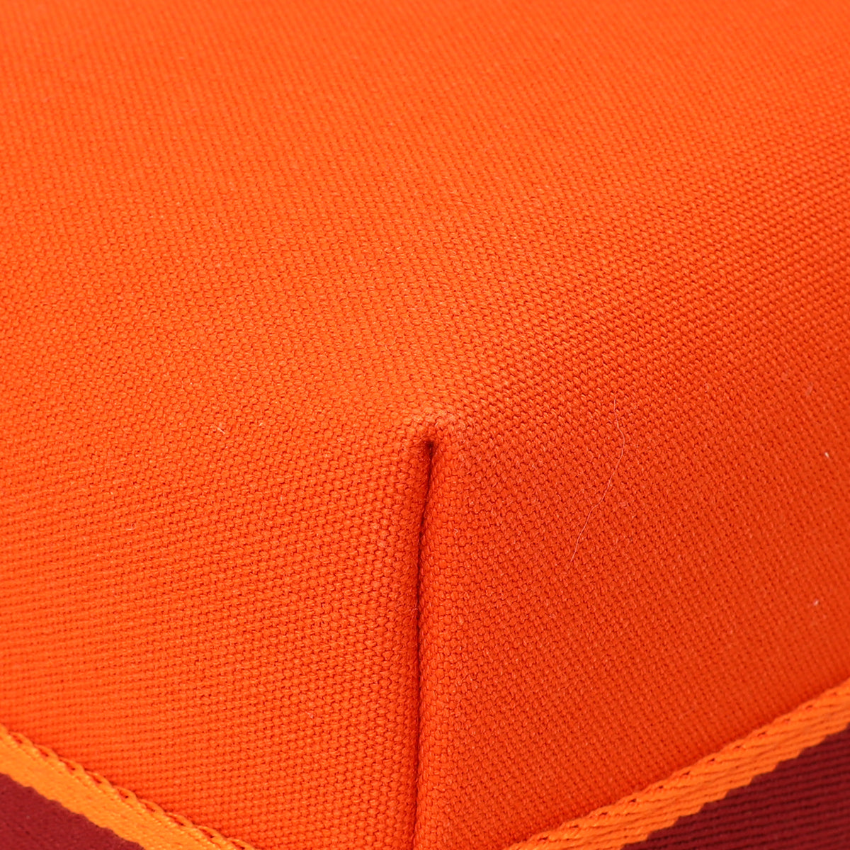 Hermes Orange Feu Bride-a-Brac Large Case