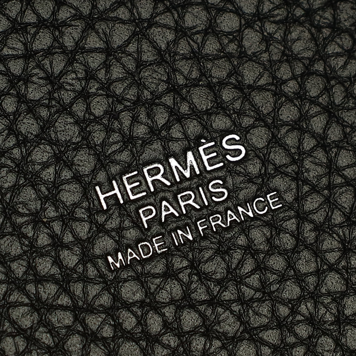 Hermes Noir Picotin Lock 22 Bag