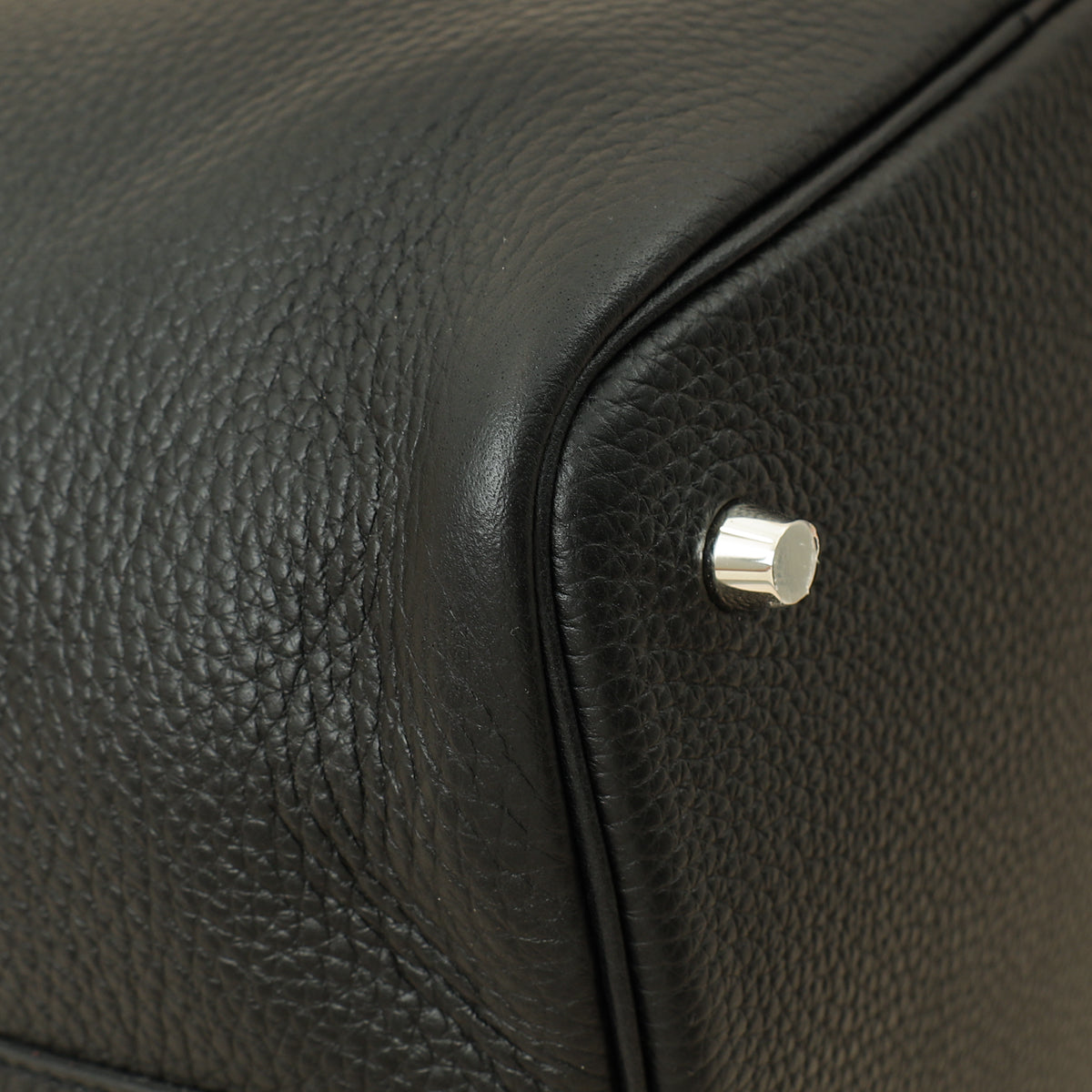 Hermes Noir Picotin Lock 22 Bag