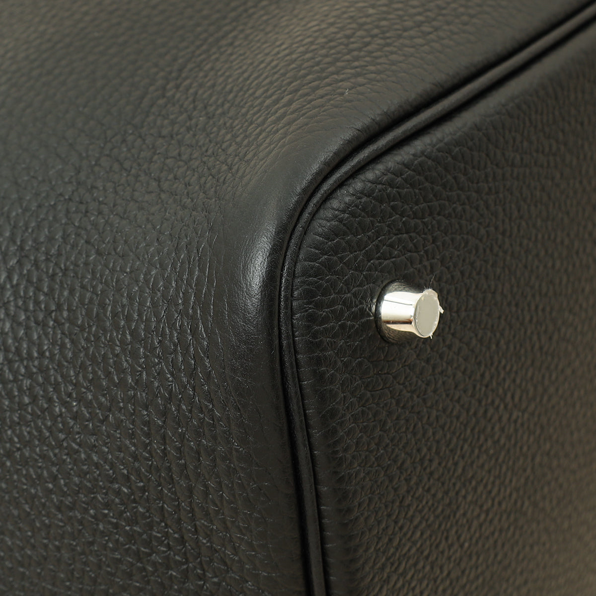 Hermes Noir Picotin Lock 22 Bag