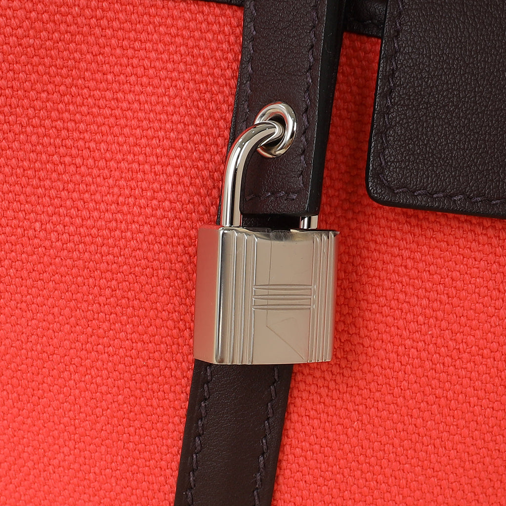 Hermes Bicolor Cargo Picotin Lock 18 Bag