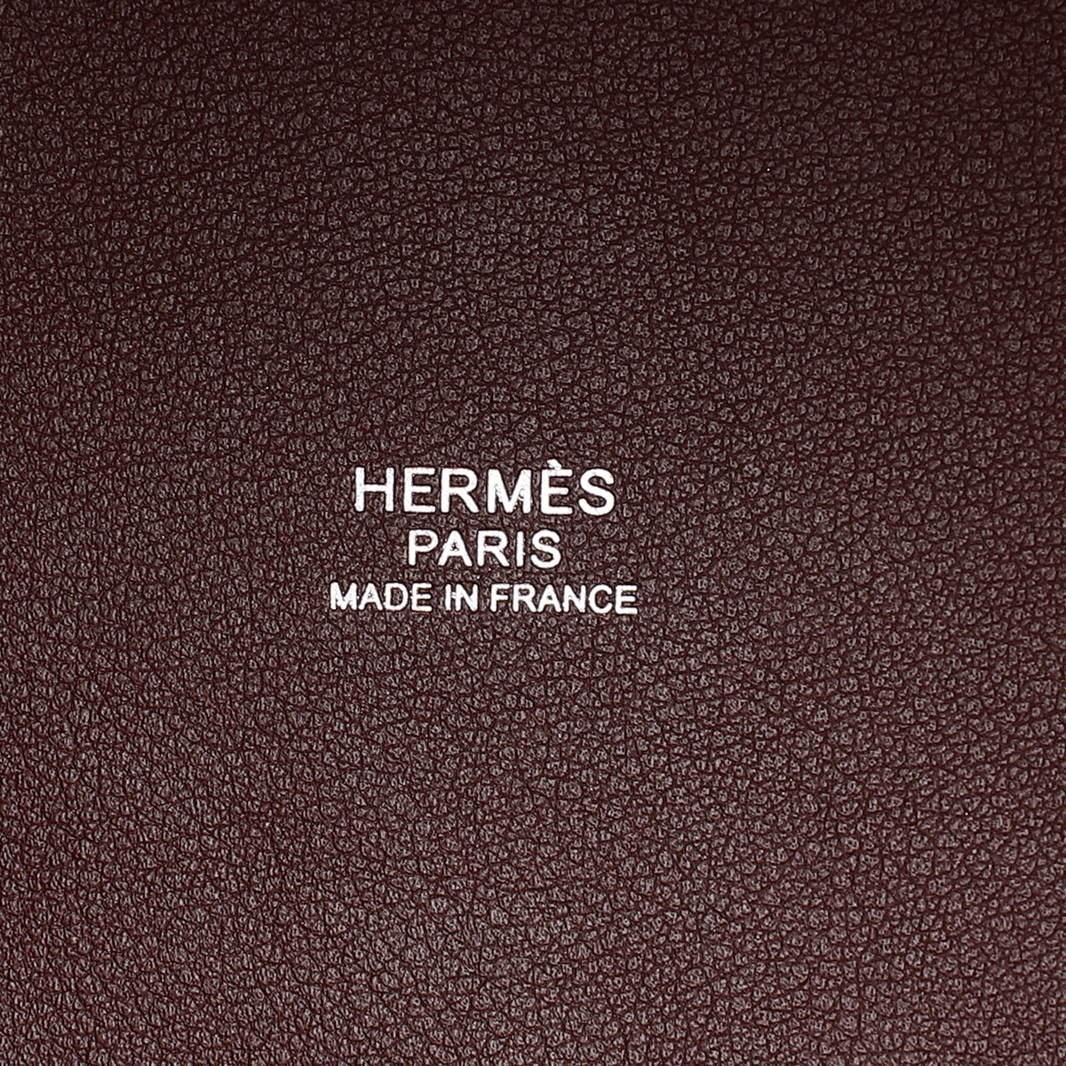 Hermes Bicolor Cargo Picotin Lock 18 Bag