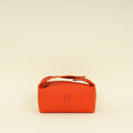 Hermes Orange Bride-a-Brac Case Small Model