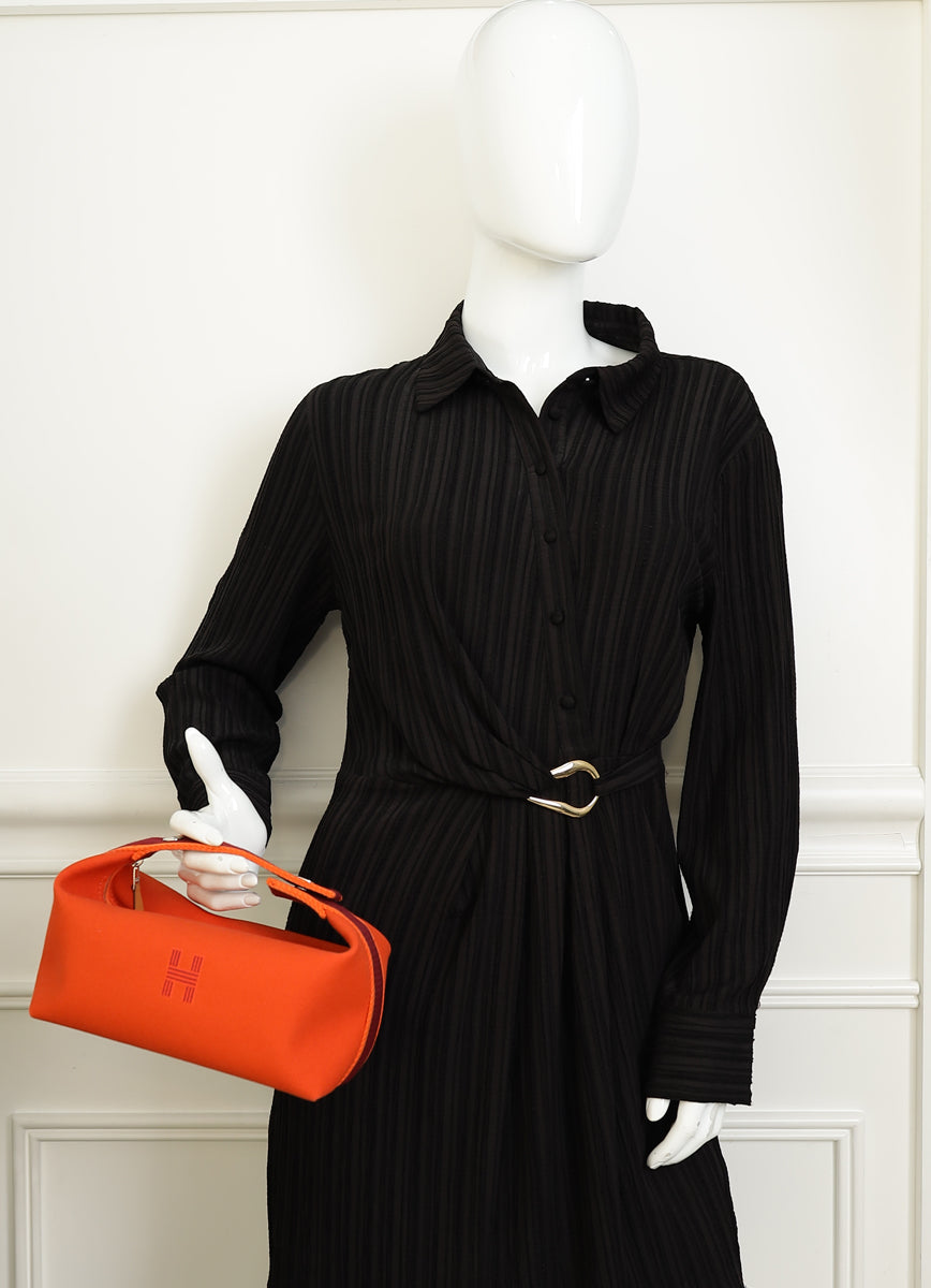 Hermes Orange Bride-a-Brac Case Small Model