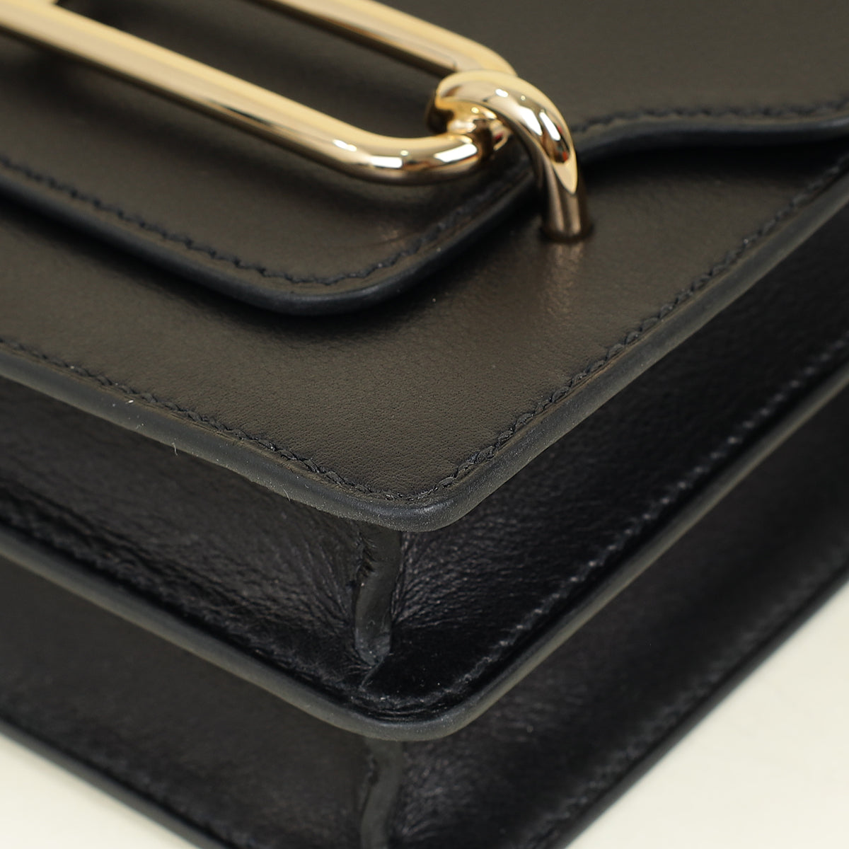 Hermes Noir Roulis Mini Evercolor Bag