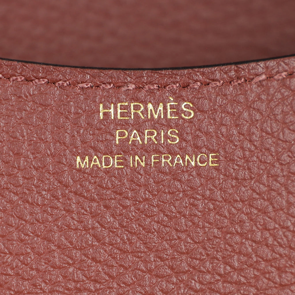 Hermes Bicolor Constance Slim Wallet