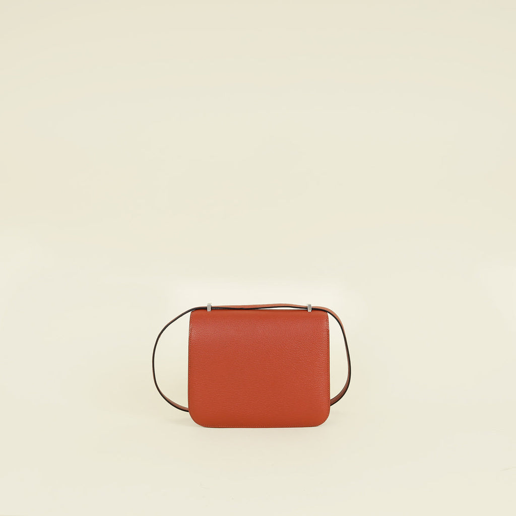 Hermes Cuivre 6C Constance II Mini Re-Edition Bag