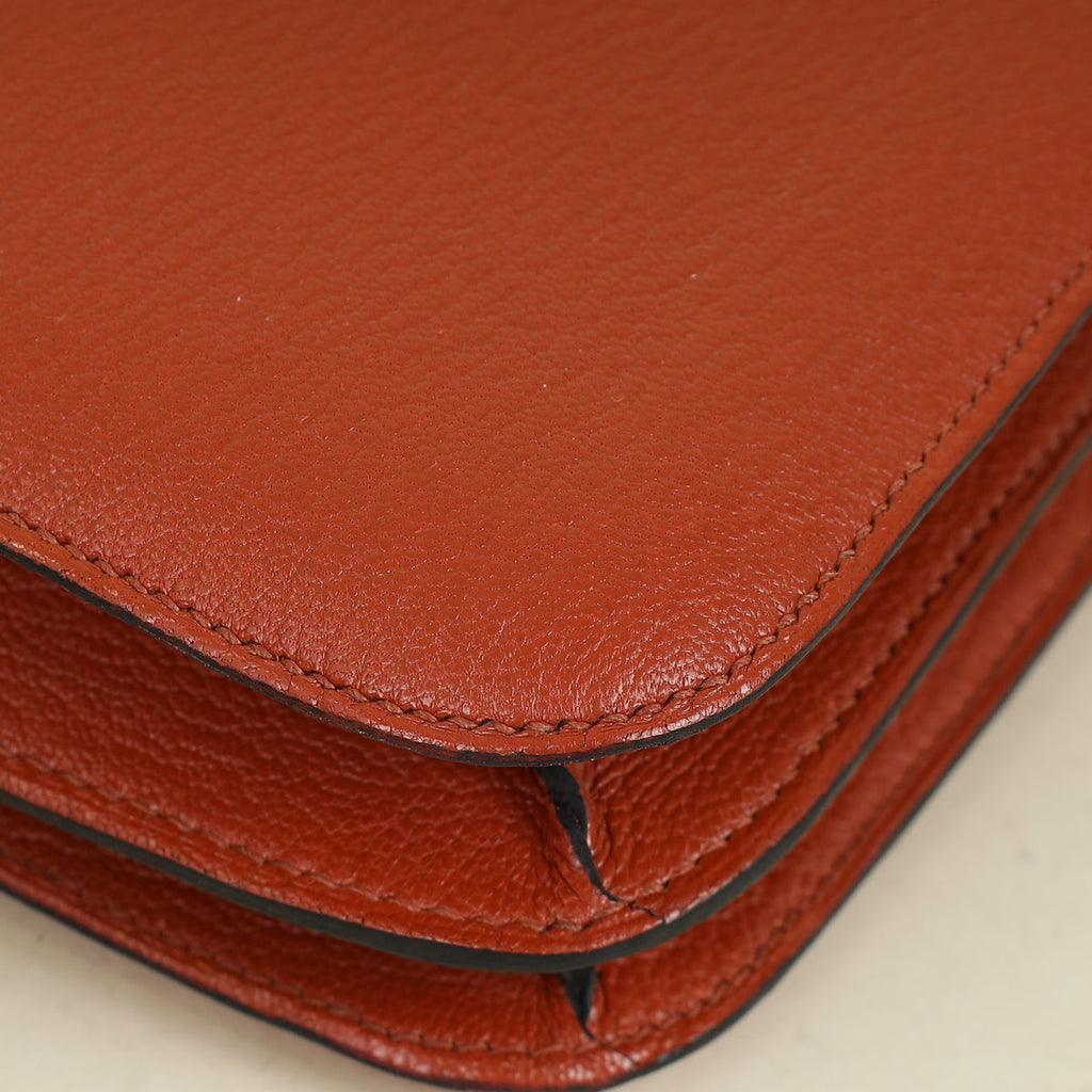 Hermes Cuivre 6C Constance II Mini Re-Edition Bag