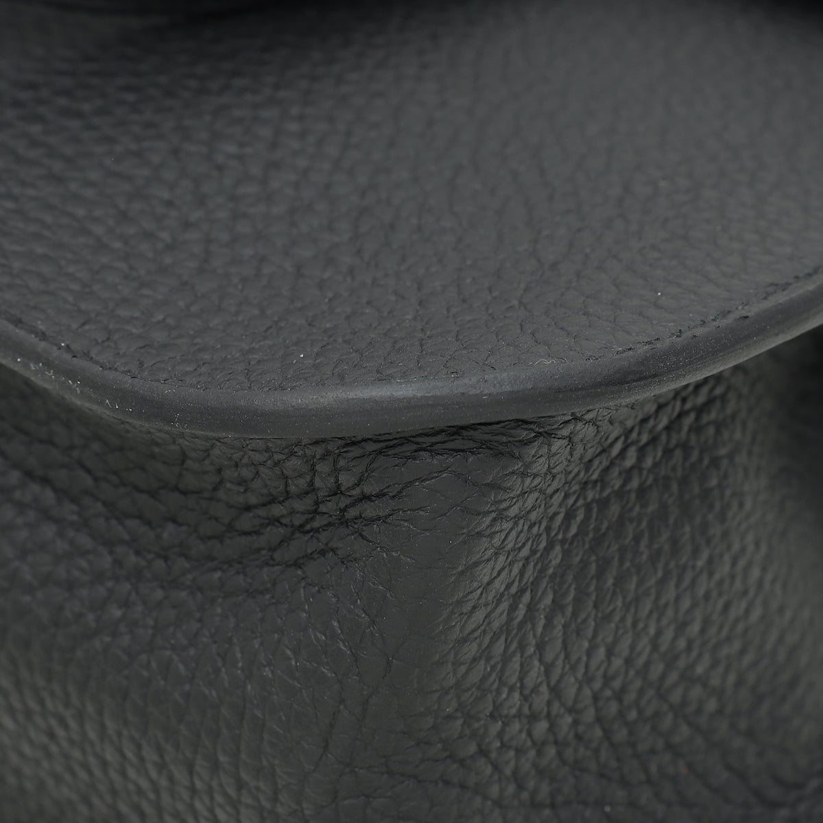 Hermes Noir Halzan 25 Bag