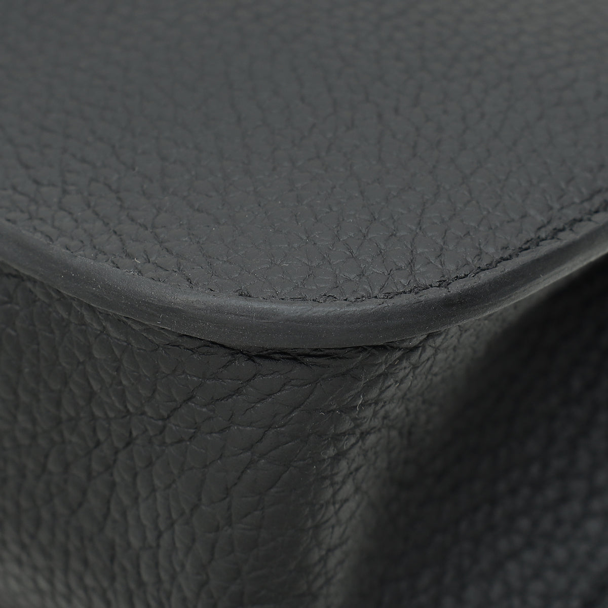 Hermes Noir Halzan 25 Bag