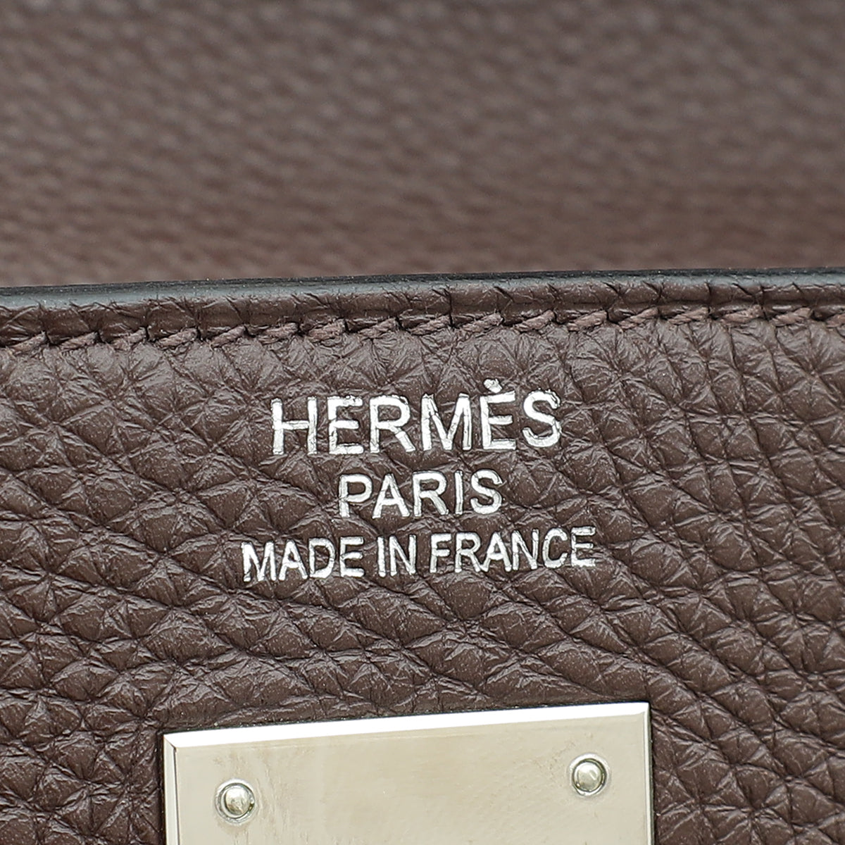 Hermes Chocolate Retourne Kelly 40 Bag