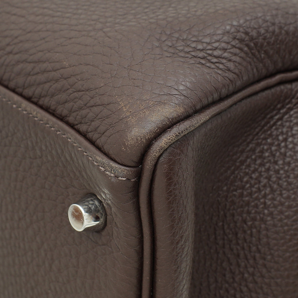 Hermes Chocolate Retourne Kelly 40 Bag