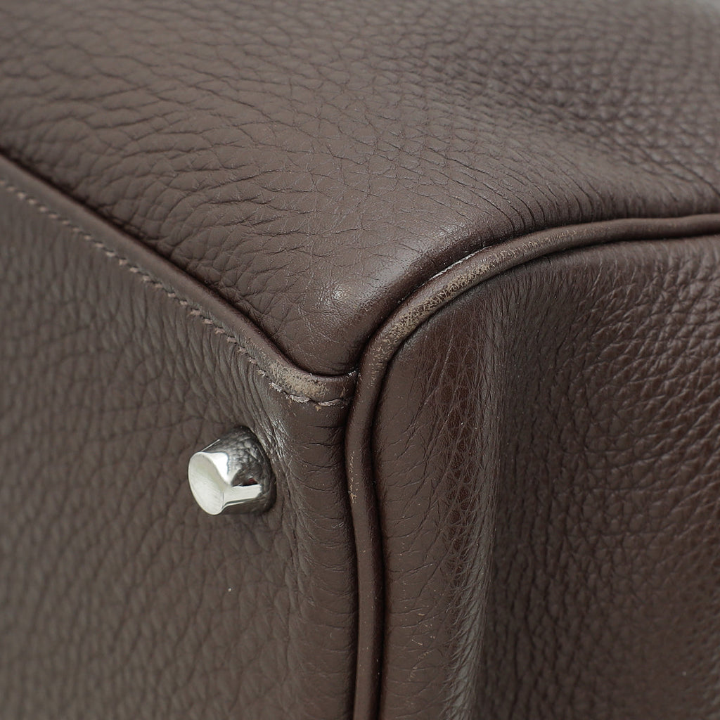 Hermes Chocolate Retourne Kelly 40 Bag