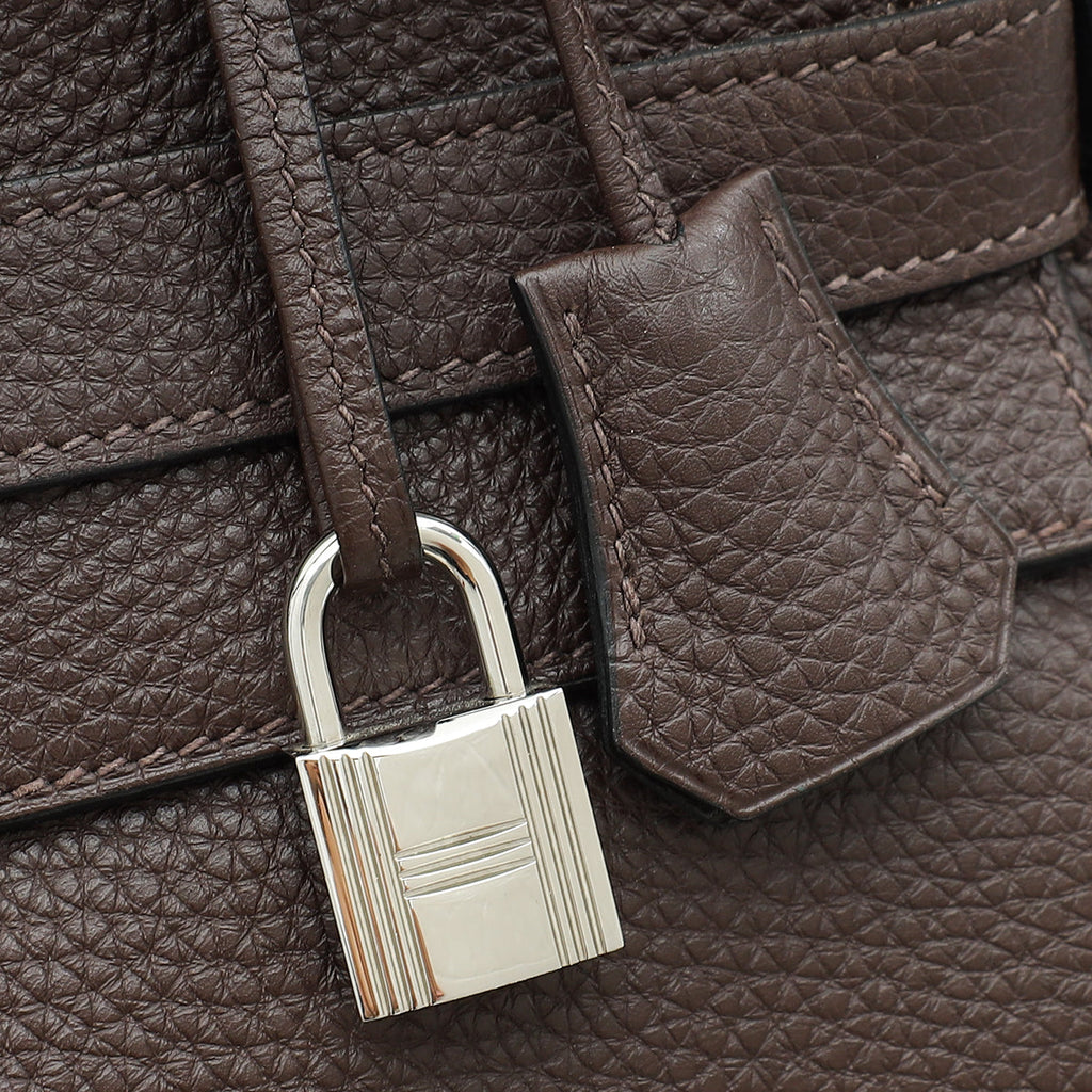 Hermes Chocolate Retourne Kelly 40 Bag