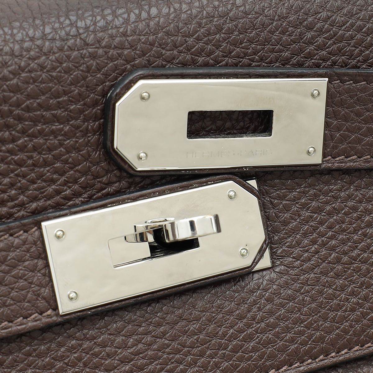 Hermes Chocolate Retourne Kelly 40 Bag