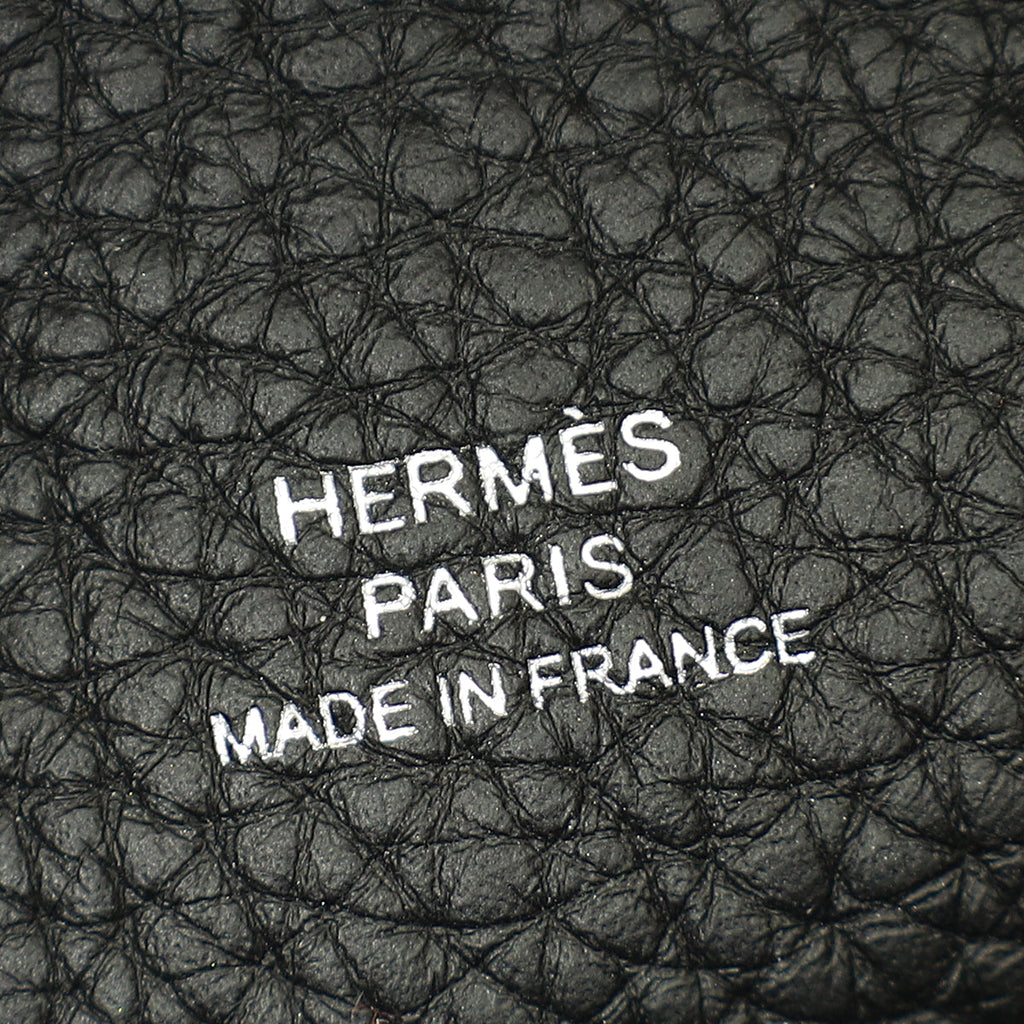 Hermes Noir Videpoches Bag