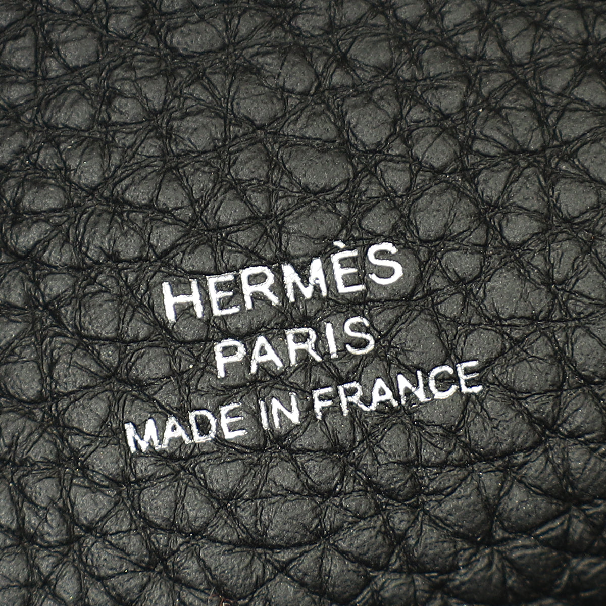Hermes Noir Videpoches Bag