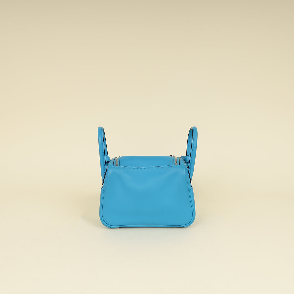 Hermes Bleu Frida Mini Lindy Bag