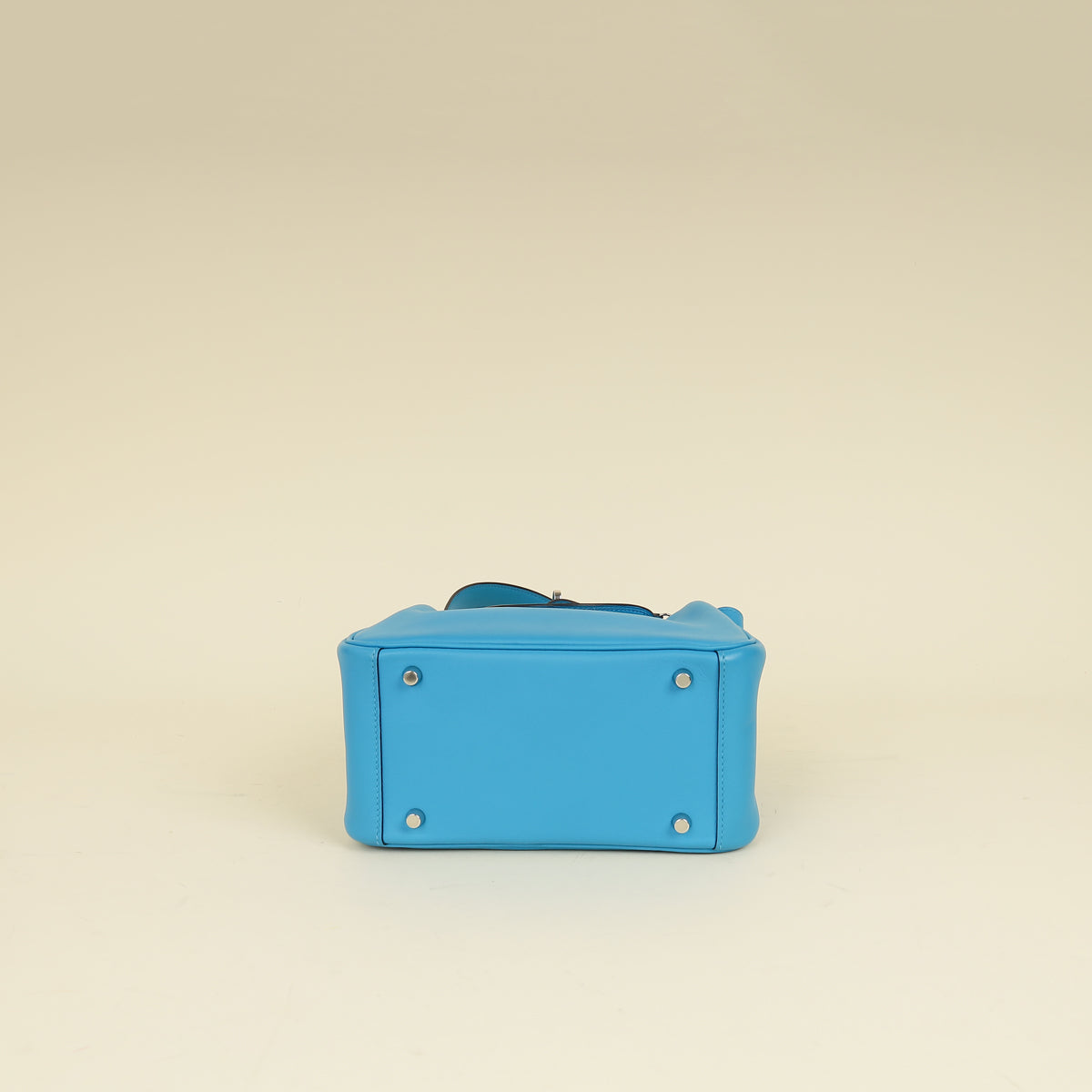 Hermes Bleu Frida Mini Lindy Bag