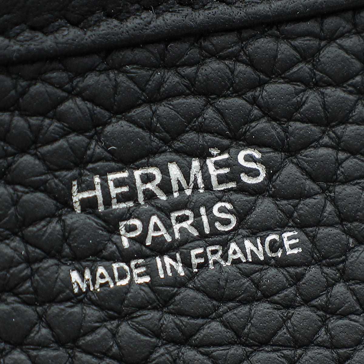 Hermes Noir Evelyne III PM Bag