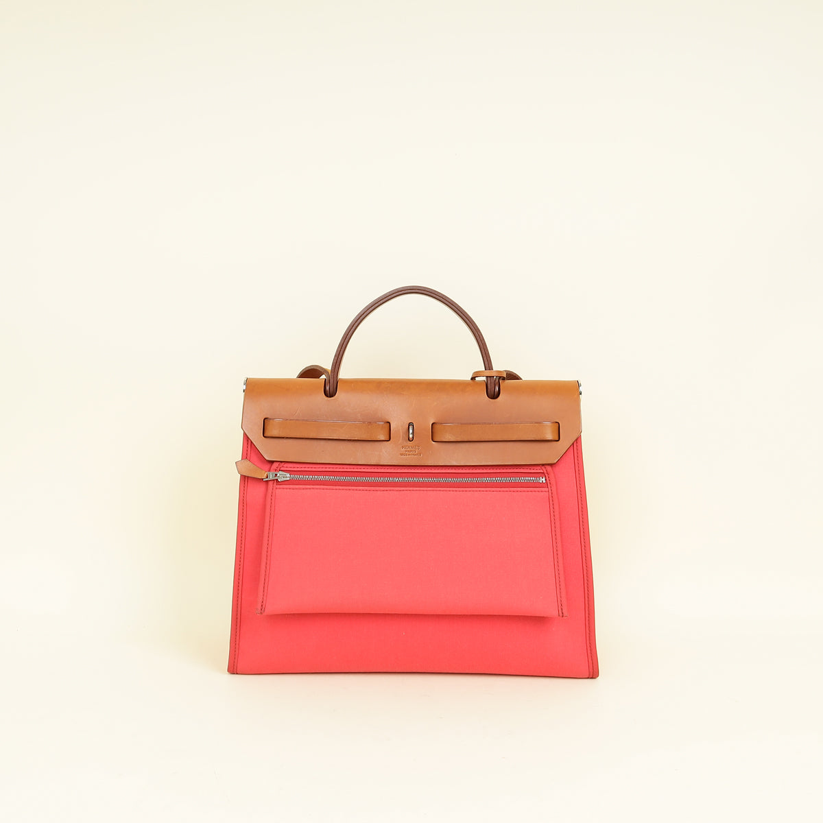 Hermes Bicolor Sellier Herbag Zip 31 PM Bag