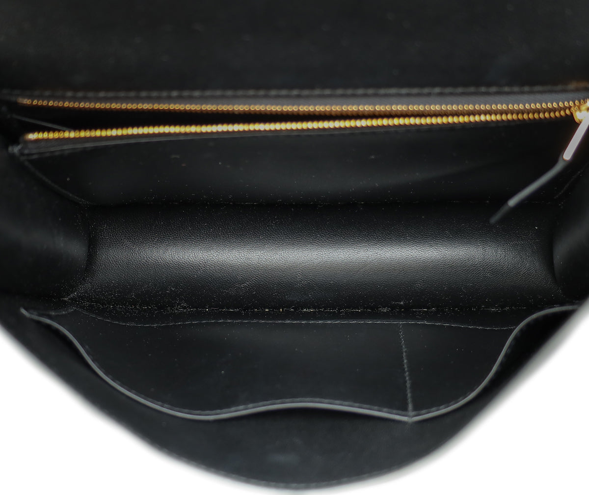 Hermes Noir Constance 1-24 Chevre Chamkila Bag