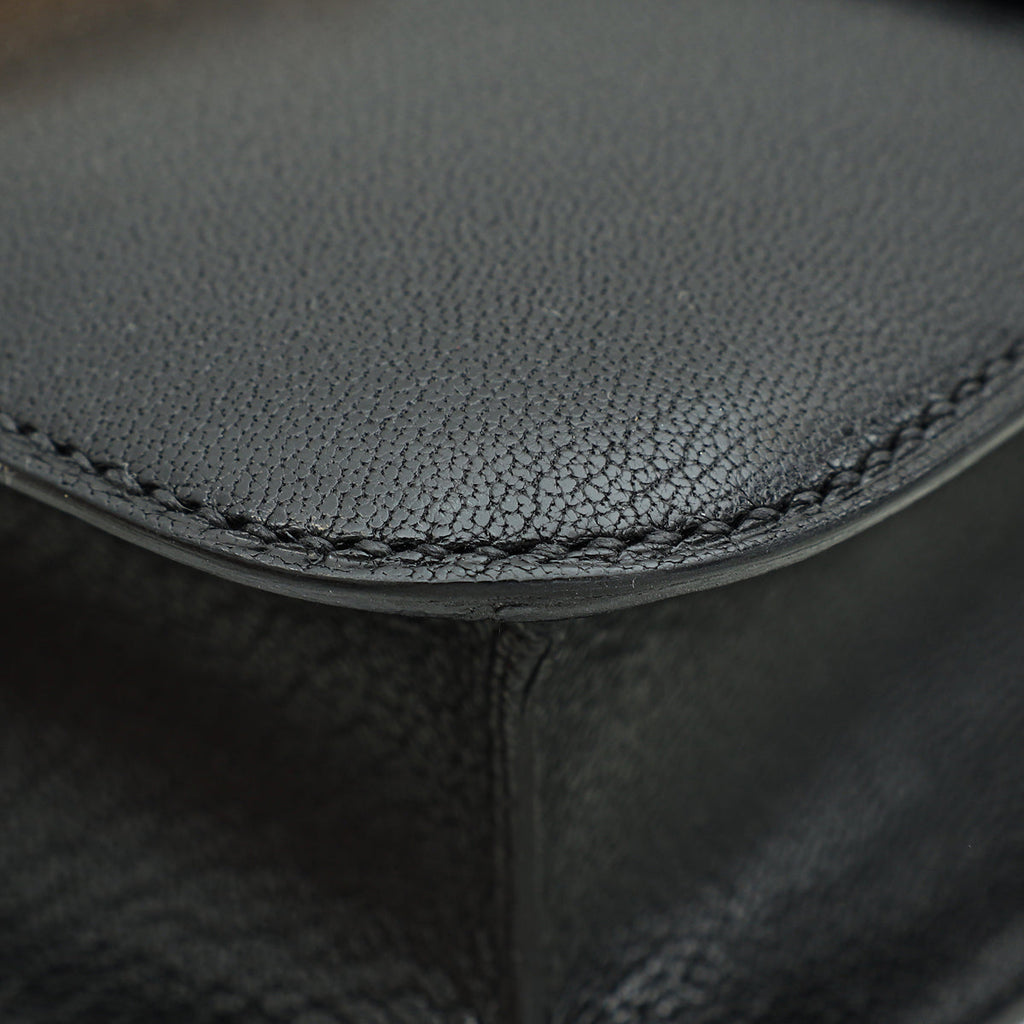 Hermes Noir Constance 1-24 Chevre Chamkila Bag