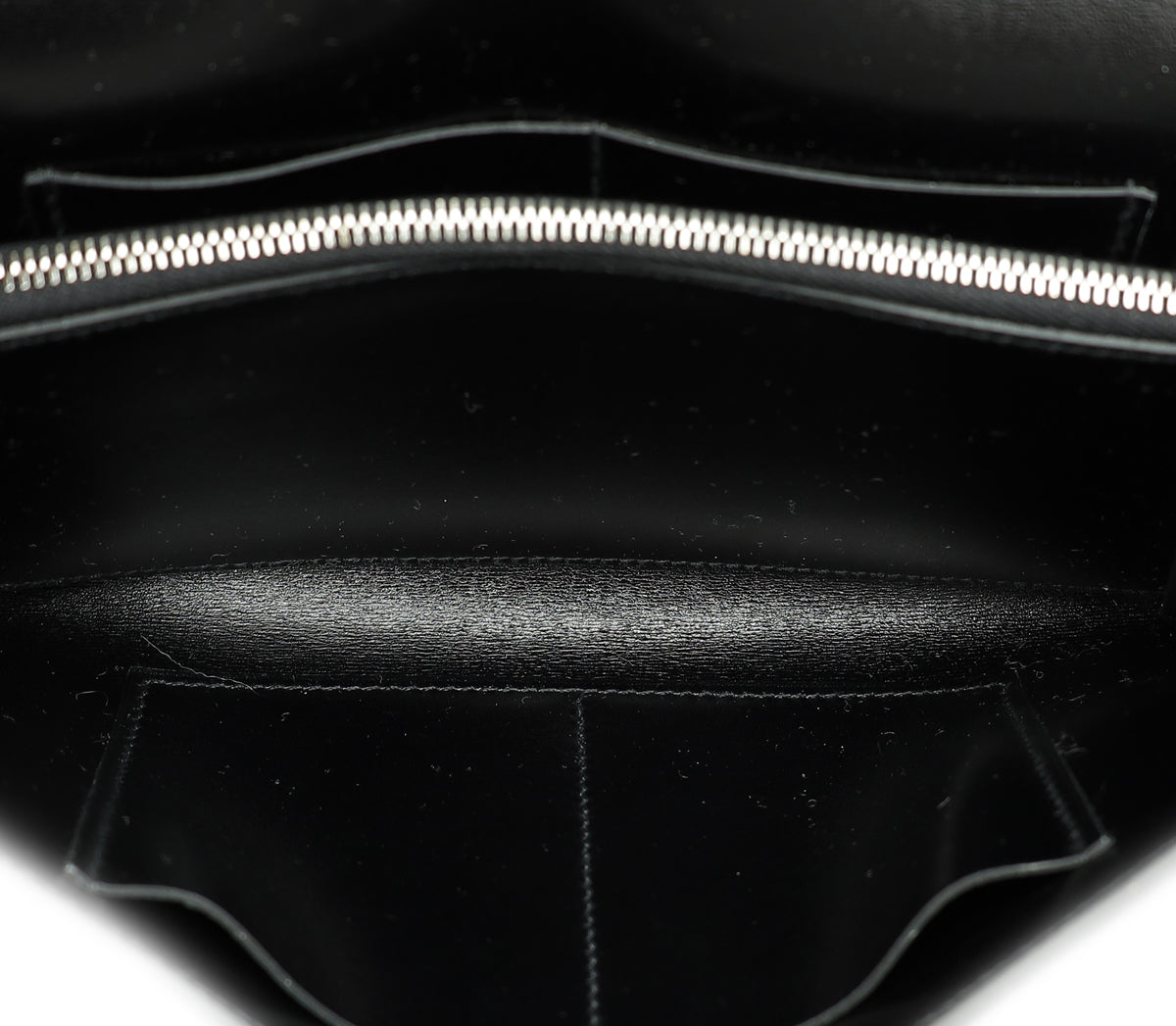Hermes Noir Kelly Classique To Go Wallet