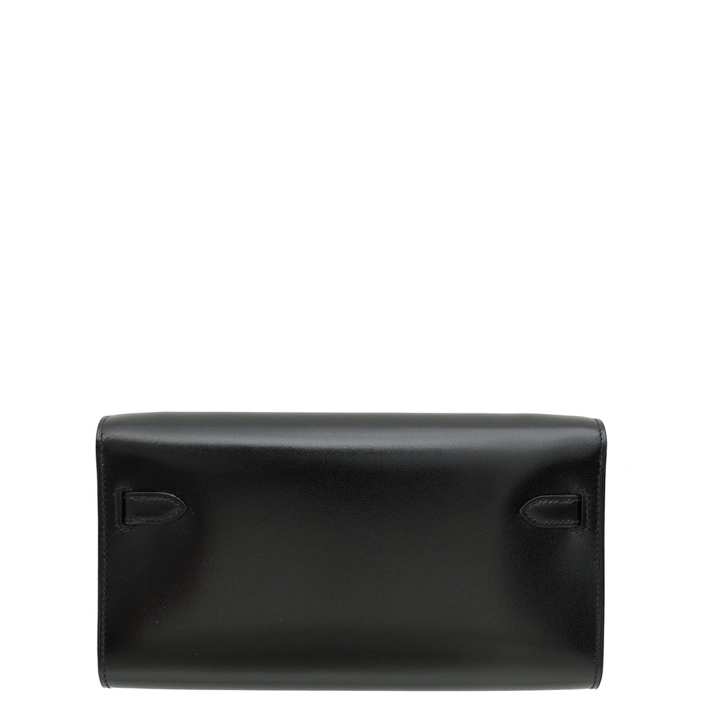 Hermes Noir Kelly Classique To Go Wallet