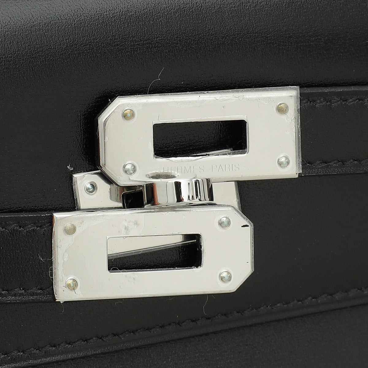 Hermes Noir Kelly Classique To Go Wallet