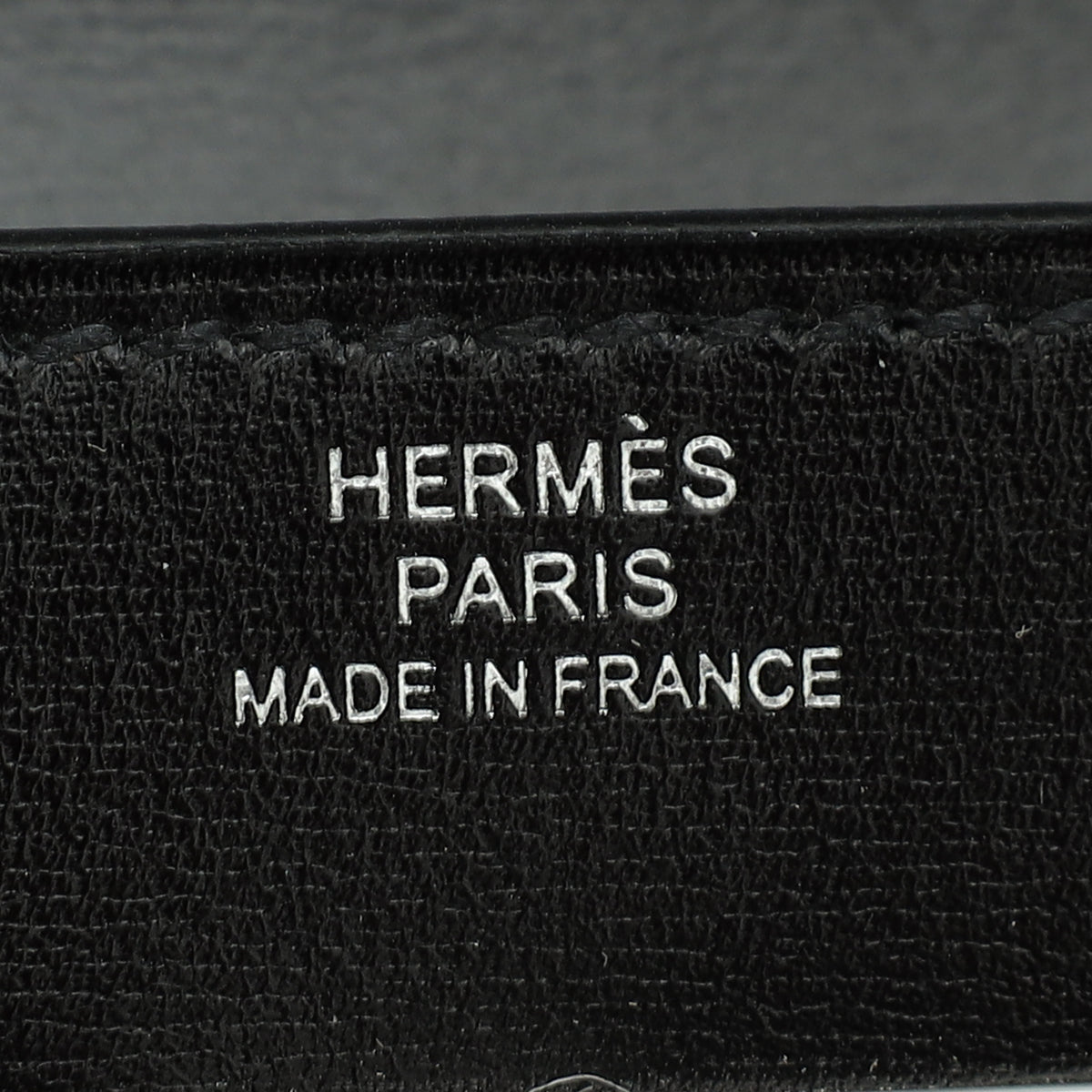 Hermes Noir Kelly Classique To Go Wallet