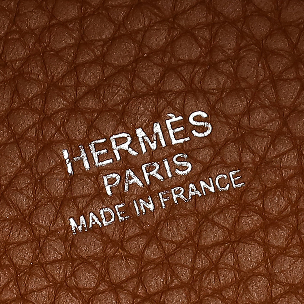 Hermes Gold Picotin Lock 18 Bag w/ Twilly