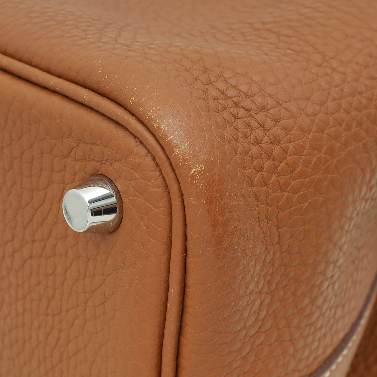 Hermes Gold Picotin Lock 18 Bag w/ Twilly
