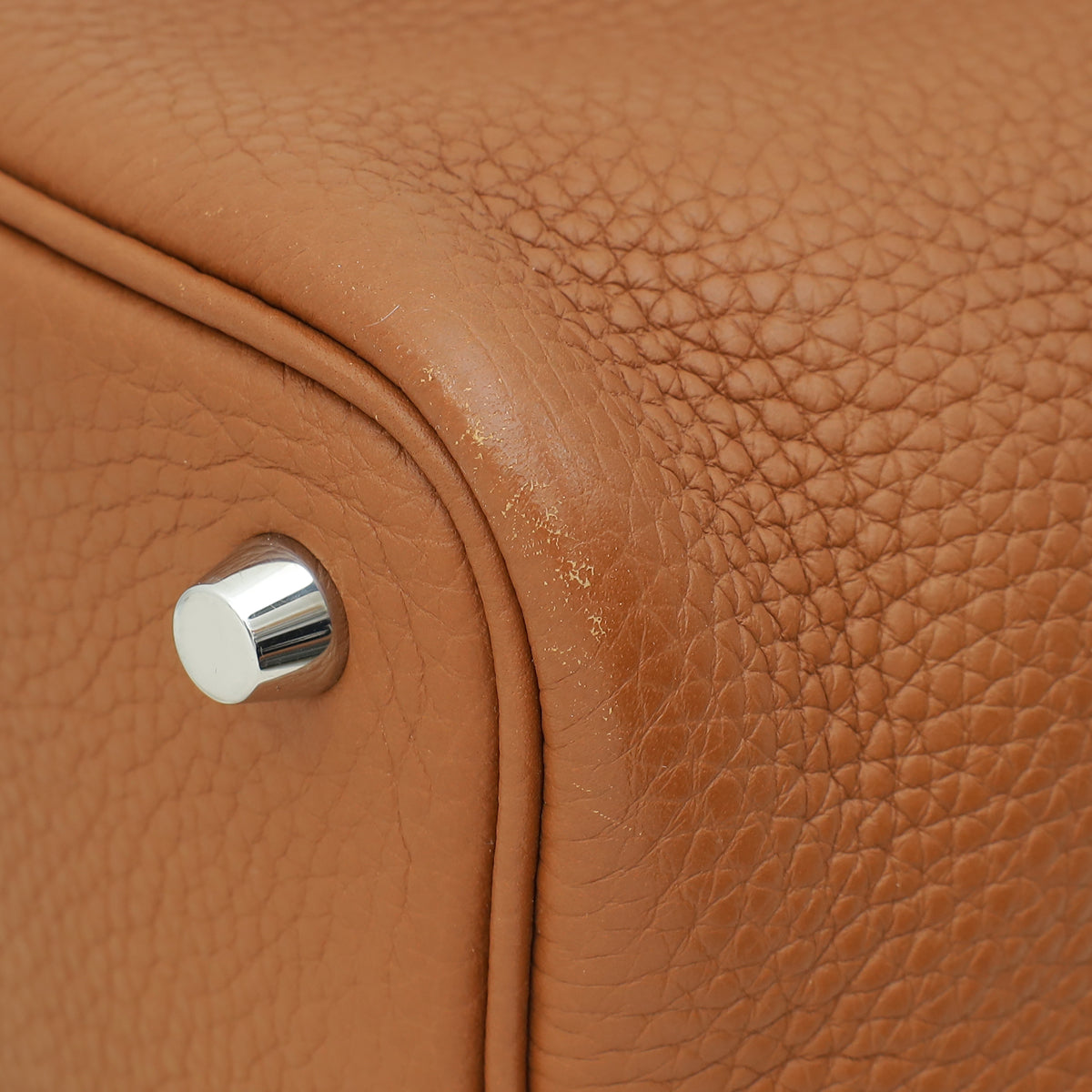 Hermes Gold Picotin Lock 18 Bag w/ Twilly