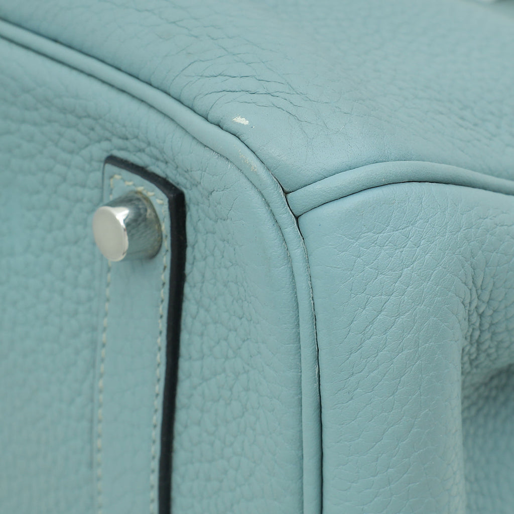 Hermes Ciel Birkin 35 Bag