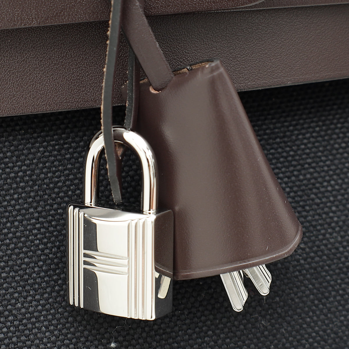 Hermes Bicolor Herbag Messenger 39 Military Toile Vache Hunter Bag