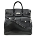 Hermes Noir Rock Hac Birkin 40 Bag