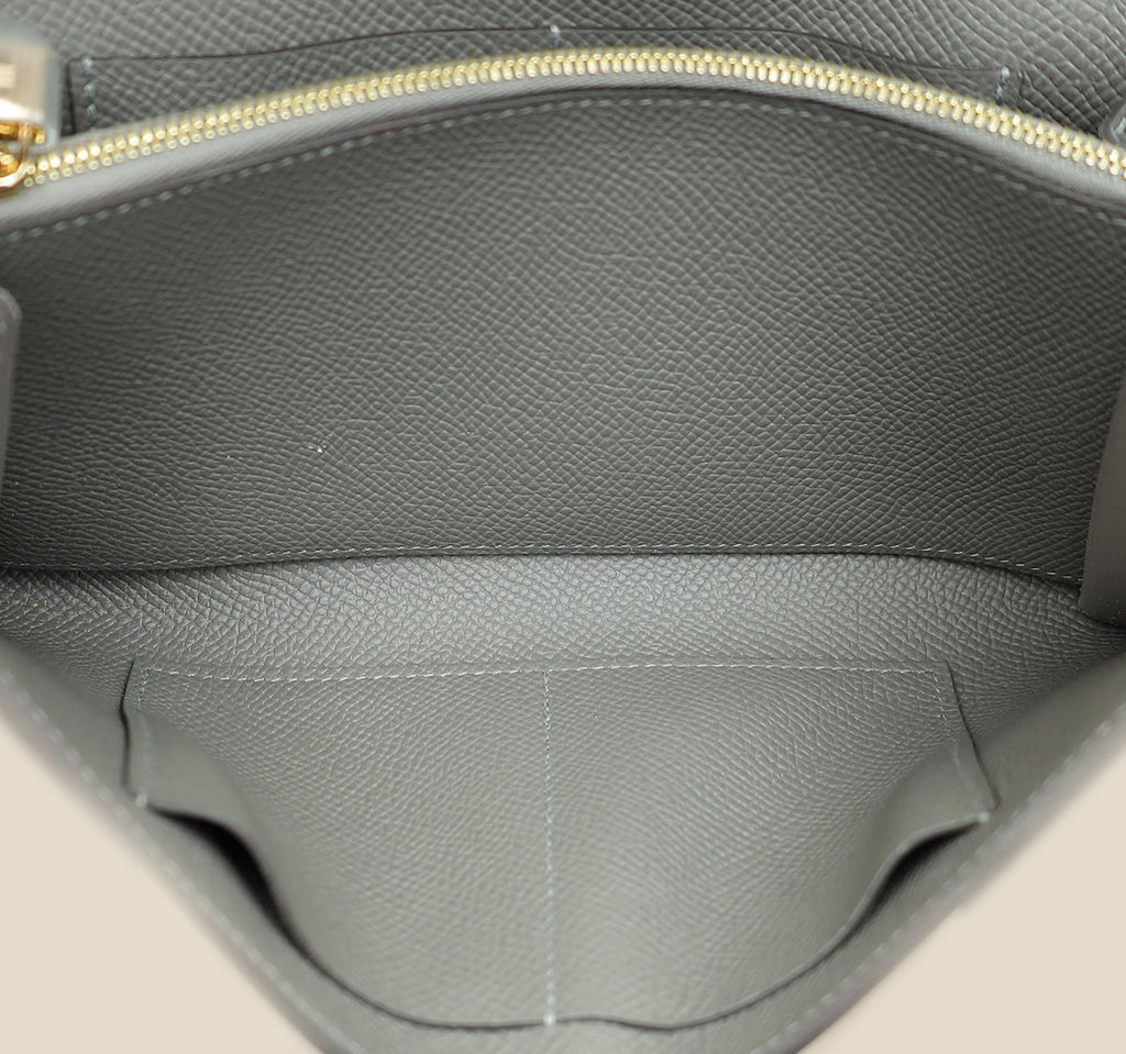 Hermes Gris Meyer Kelly To Go Wallet